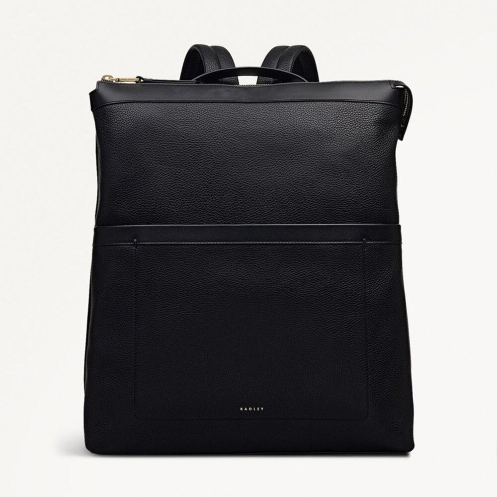 Radley London Alba Place Large Ziptop Backpack In Black